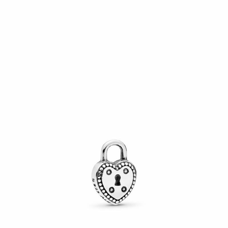 Pandora Australia Love Lock Petite Locket Charm - Sterling Silver | LDCPNE035